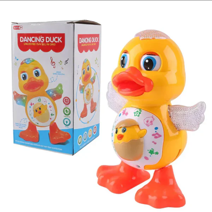 Dancing Duck Toy For Kids With Light And Sound