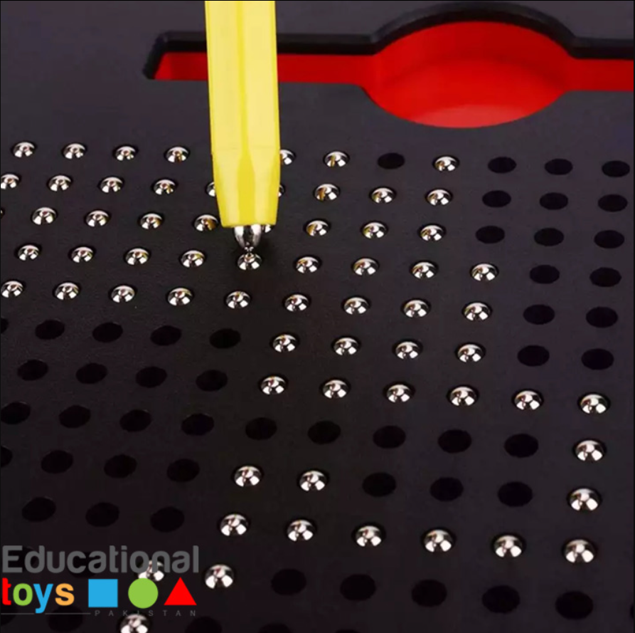 Magnetic Beads Drawing Board With Magnetic Pen And Puzzle Educational Toy For Your Kids