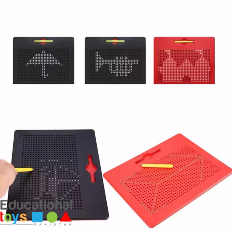 Magnetic Beads Drawing Board With Magnetic Pen And Puzzle Educational Toy For Your Kids
