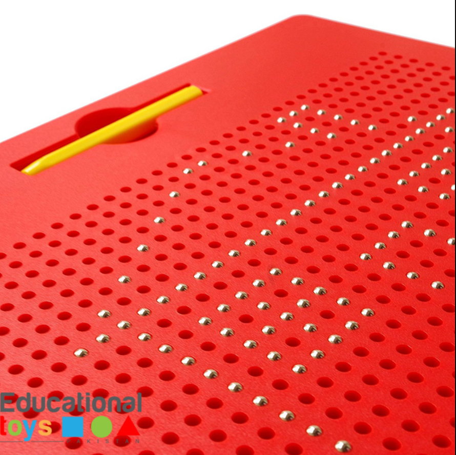 Magnetic Beads Drawing Board With Magnetic Pen And Puzzle Educational Toy For Your Kids