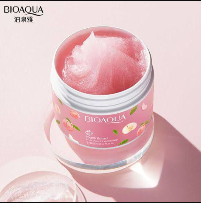 Bioaqua Peach Extract Fruit Acid Exfoliating Face Gel Cream (140g)