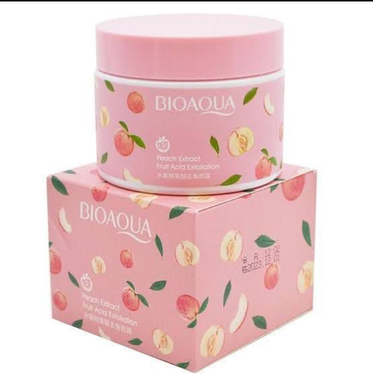 Bioaqua Peach Extract Fruit Acid Exfoliating Face Gel Cream (140g)