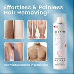 New Ecrin Hair Removal Foaming Spray - Advance Formula with Refreshing Fragrance (200ml)