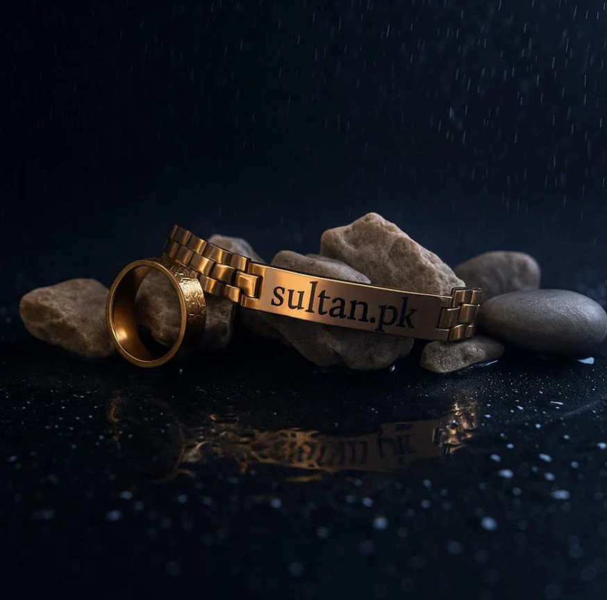 Customized Name Bracelet + Ring Free