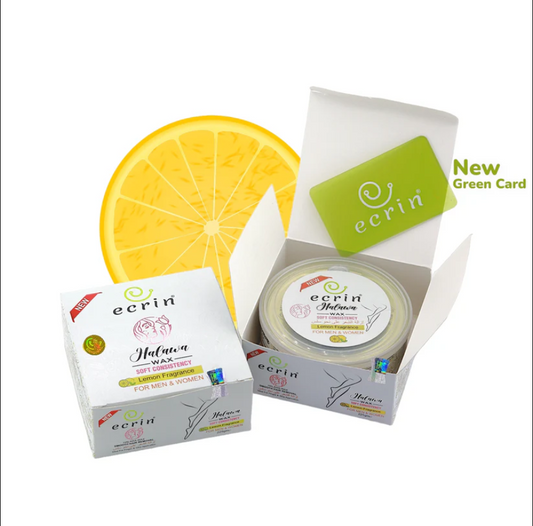 Ecrin Halawa Wax 100% Lemon & Sugar Base | Free Applicator Card