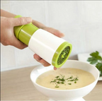 دستی ٹوئسٹ ہرب اور ہرب مل ہیلی کاپٹر ہرب گرائنڈر اسپائس مل پارسلے شریڈر چوپر فروٹ ویجیٹیبل کٹر نئے تخلیقی کوکنگ ٹولز (بے ترتیب رنگ)